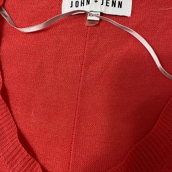 - JOHN + JENN Coral oversized Sweater size XS - Picture 2 of 7